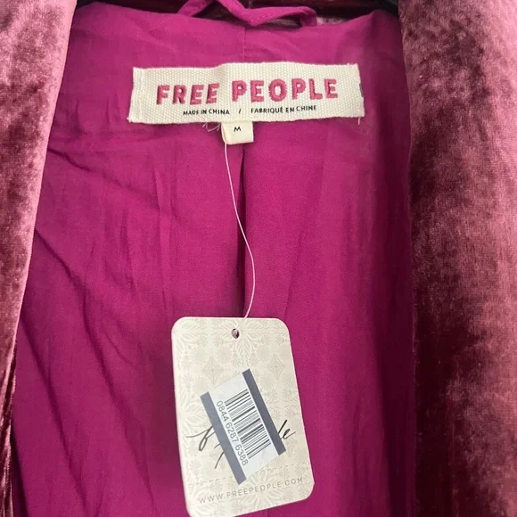 FREE PEOPLE velvet and sequin duster - Picture 4 of 8